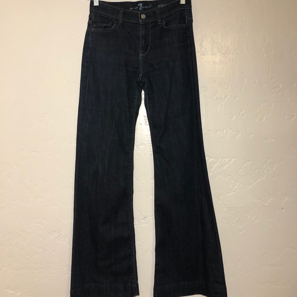 7 For All Mankind Denim - 7 for all Mankind "Ginger," flared jeans, size 25